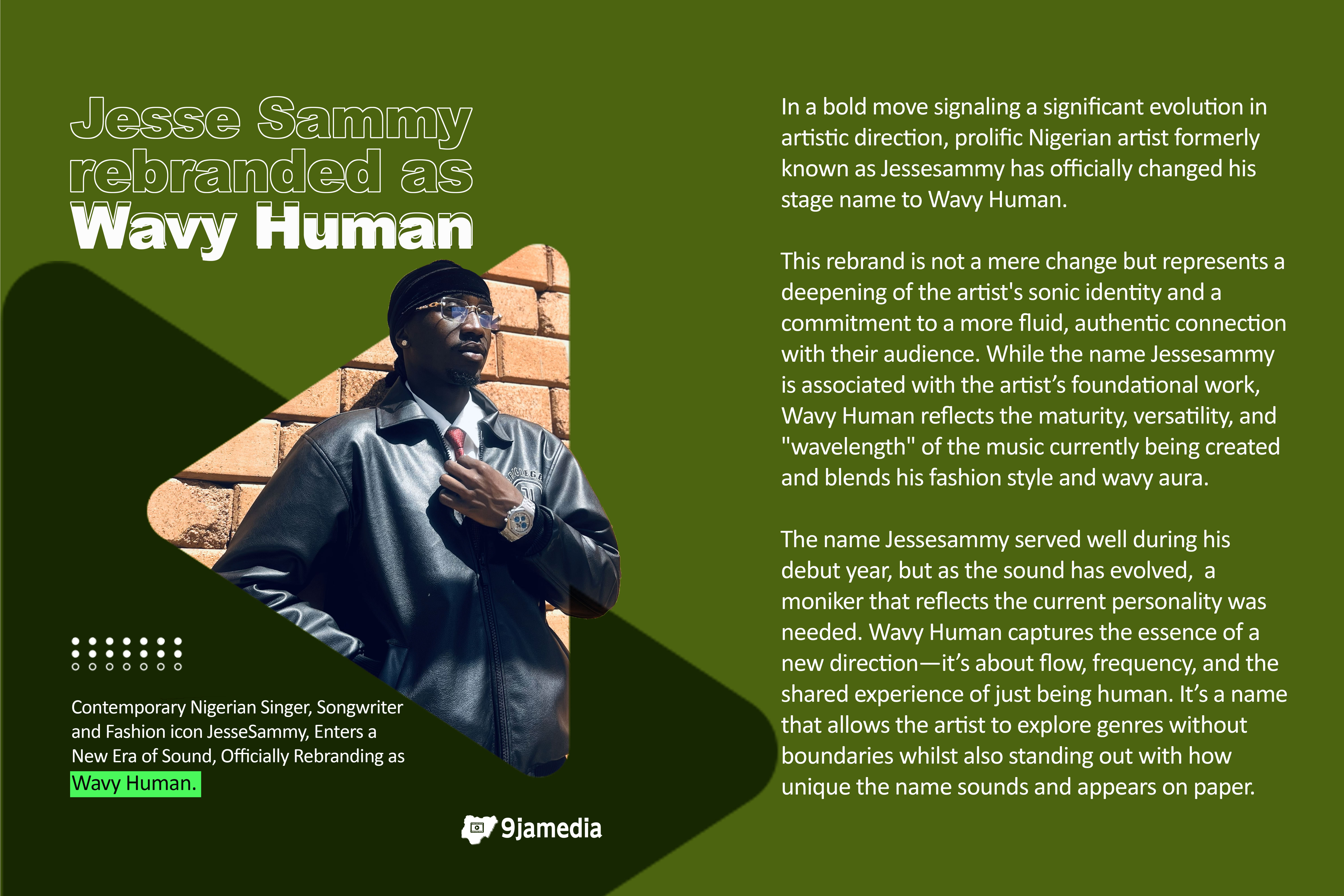 Wavy Human rebrand feature design
