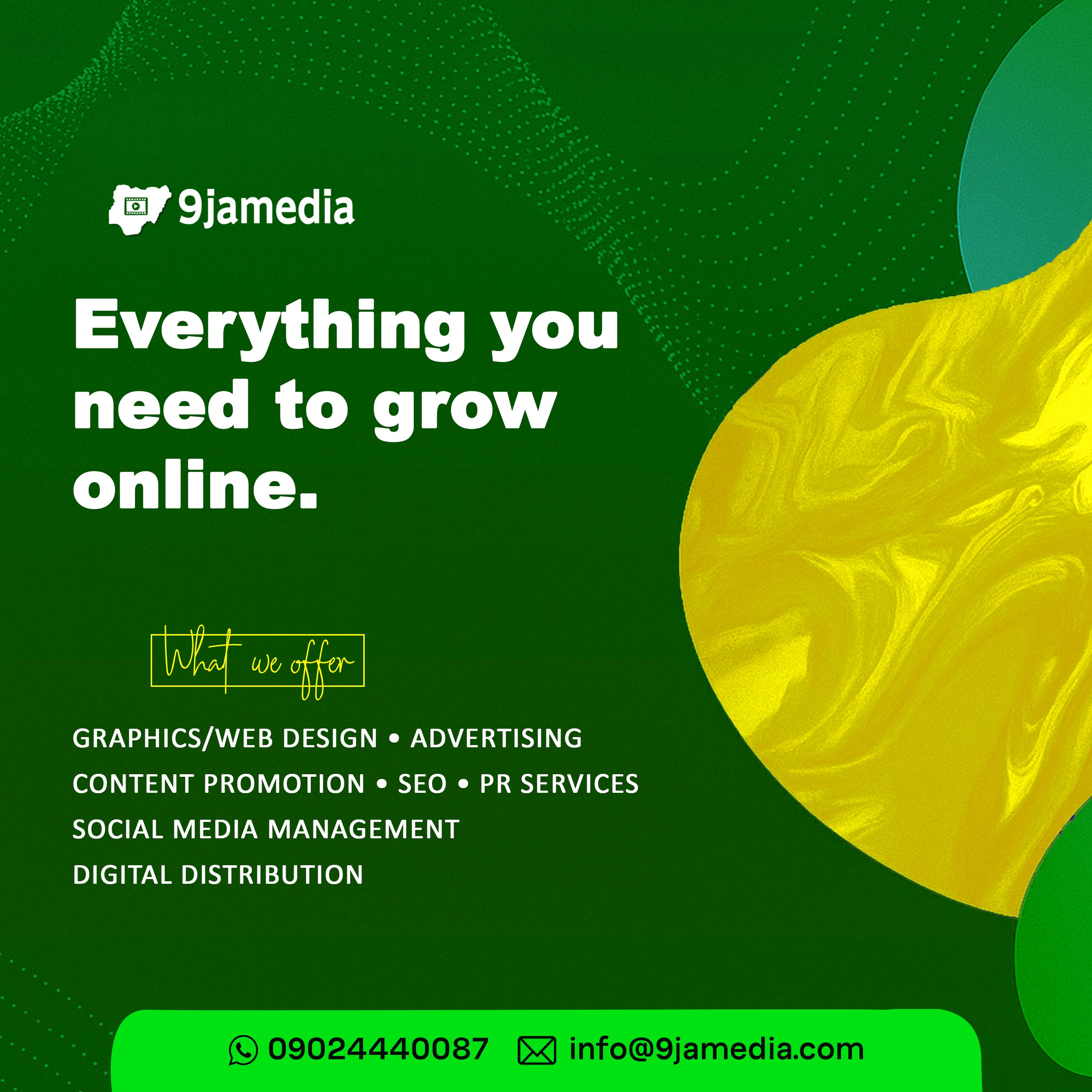9jamedia promotional graphic